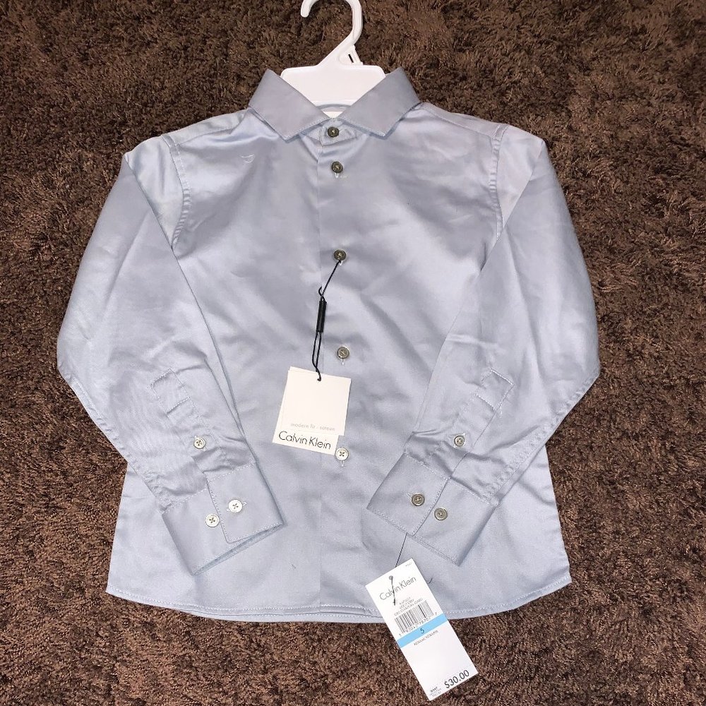 Boys Calvin Klein Dress Shirt